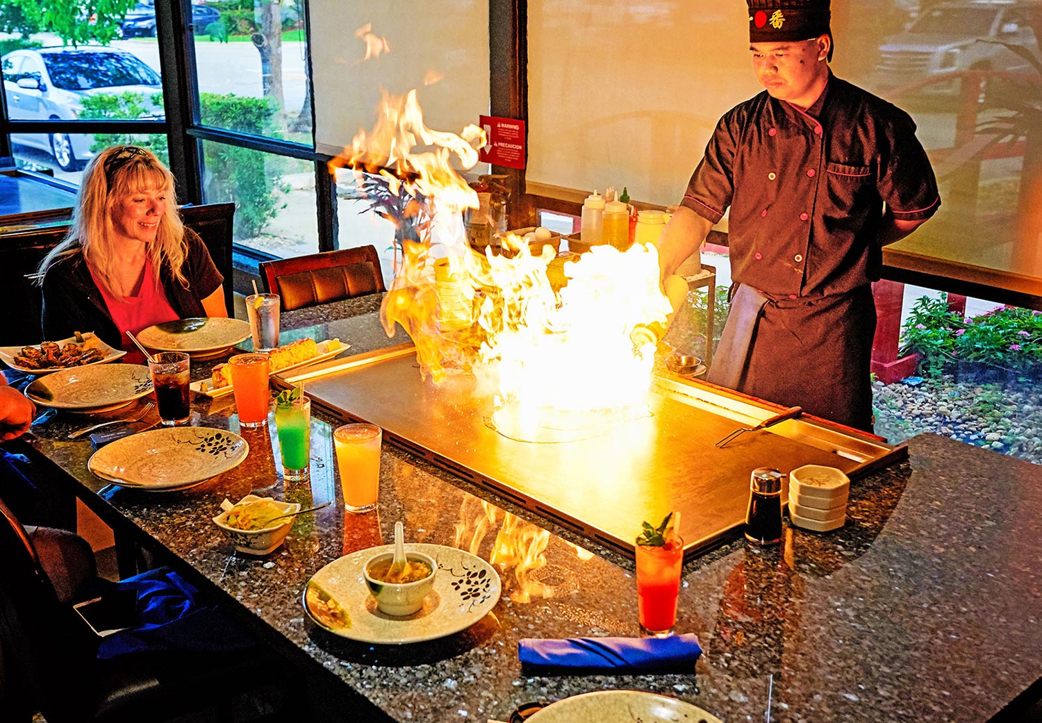 Sushi Teppanyaki Hibachi Blue Ginger Seafood Steakhouse Miramar, FL